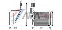 Radiator incalzire interior AVA Clever Choice, Cod: FD6329
