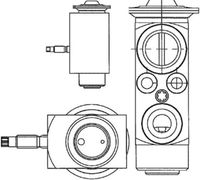 Thumbnail - Expansieventiel, airconditioning - AVE66000P - MAHLE