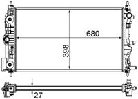 Thumbnail - Radiateur - CR1238000S - MAHLE