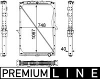 Thumbnail - Radiateur - CR819000P - MAHLE