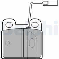 Bremsbelagsatz, Scheibenbremse