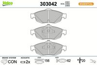 комплект спирачно феродо, дискови спирачки