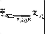 Mittelschalldämpfer