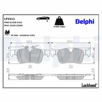 Bremsbelagsatz, Scheibenbremse