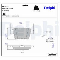 Bremsbelagsatz, Scheibenbremse