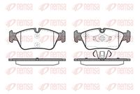 комплект спирачно феродо, дискови спирачки