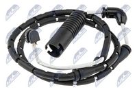 предупредителен контактен сензор, износване на накладките