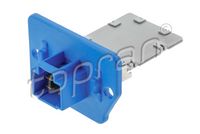 Resistor, interior blower