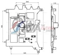 вентилатор, охлаждане на двигателя