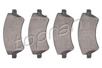 комплект спирачно феродо, дискови спирачки