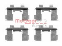 Set accesorii, placute frana METZGER AUTOTEILE, Cod: 109-1630