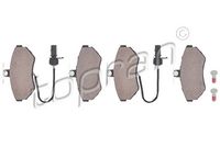 комплект спирачно феродо, дискови спирачки