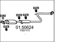 Mittelschalldämpfer