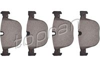 комплект спирачно феродо, дискови спирачки