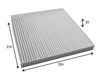 Филтър купе (поленов филтър)