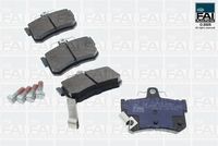 комплект спирачно феродо, дискови спирачки