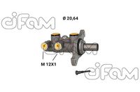 Pompa centrala, frana CIFAM, Cod: 202-1282