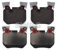 комплект спирачно феродо, дискови спирачки