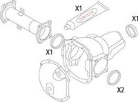 SET GARNITURI DIFERENTIAL
