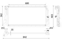 Thumbnail - Radiateur - CR2315000P - MAHLE
