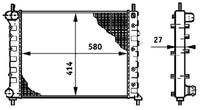 Thumbnail - Radiateur - CR588000S - MAHLE