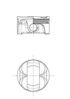 Thumbnail - Zuiger - 503PI00101000 - MAHLE
