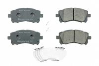 комплект спирачно феродо, дискови спирачки