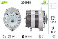 Generator / Alternator VALEO, Cod: 200098