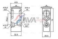 разширителен клапан, климатизация