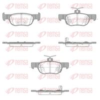 комплект спирачно феродо, дискови спирачки