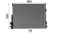 Thumbnail - Radiateur - CR2607000P - MAHLE