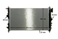 Thumbnail - Radiateur - CR1103000P - MAHLE
