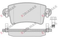 Комплект спирачно феродо, дискови спирачки N09020 DIAMAX