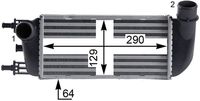 Thumbnail - Intercooler, inlaatluchtkoeler - CI436000P - MAHLE