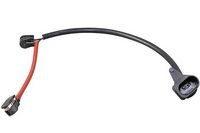 предупредителен контактен сензор, износване на накладките