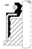 Dichtring, Ventilschaft