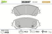 Bremsbelagsatz, Scheibenbremse