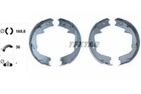 Bremsbackensatz, Feststellbremse