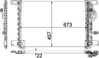 Thumbnail - Condensor, airconditioning - AC283000P - MAHLE