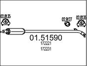 Mittelschalldämpfer