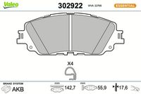 Bremsbelagsatz, Scheibenbremse