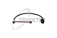 предупредителен контактен сензор, износване на накладките