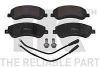 Bremsbelagsatz, Scheibenbremse