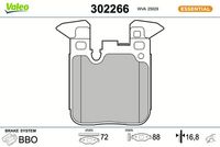 Bremsbelagsatz, Scheibenbremse