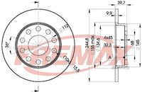 Bremžu diski BD-3637 FREMAX