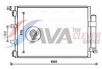 Condensator / Radiator aer conditionat AVA Clever Choice, Cod: FD5487D