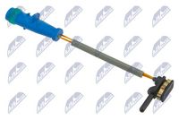 предупредителен контактен сензор, износване на накладките