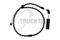 предупредителен контактен сензор, износване на накладките