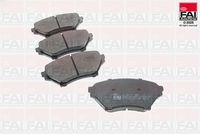 комплект спирачно феродо, дискови спирачки