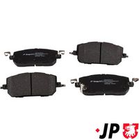 комплект спирачно феродо, дискови спирачки